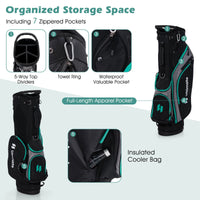 Ultimate Men'S Golf Complete Set with Rain Hood, 13 Pieces, Green