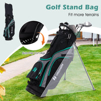 Ultimate Men'S Golf Complete Set with Rain Hood, 13 Pieces, Green