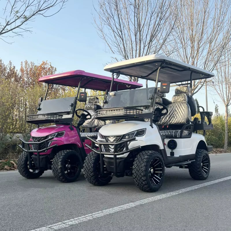 2/4/6/8 Seats Hunting Golf Cart Street Legal Electric off Road Golf Carts Car Buggy Golf Scooter Gocart