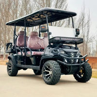 2026 Hot Sale off Road Club 4 6 Seater 60V Car Hunting Cart Golf Car 5000W Electric Golf Cart with Lithium Battery
