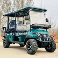 2026 Hot Sale off Road Club 4 6 Seater 60V Car Hunting Cart Golf Car 5000W Electric Golf Cart with Lithium Battery