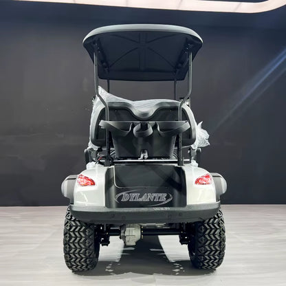2025 Fast 45KM/H Lithium Battery 2 4 Seats Electric Club Golf Buggy 72V City Golf Scooter Golf Carts 2+2 Seater Golf Cart