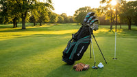 Ultimate Men'S Golf Complete Set with Rain Hood, 13 Pieces, Green — Lifestyle